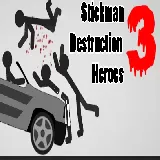 Stickman Destruction 3 Heroes